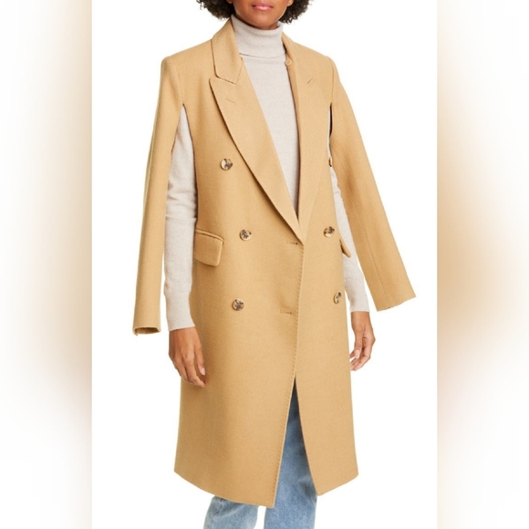 Smythe camel cape coat BNWT - Picture 3 of 7